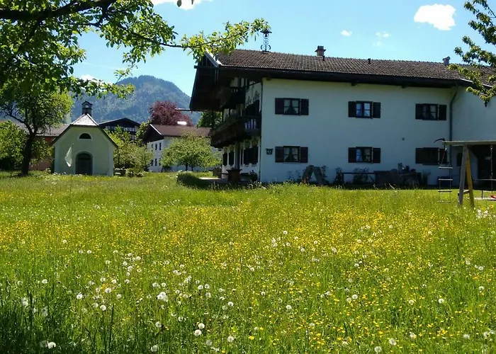 アパート Schwabenbauernhof-tradition Und Moderne Erleben ルーポルディング